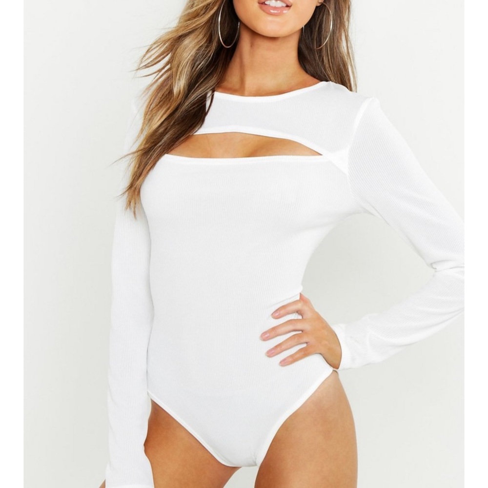 Basic ribbed body suit